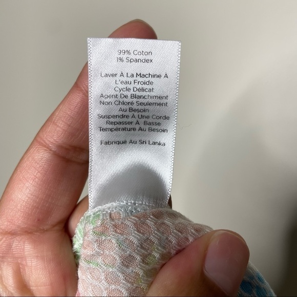 Talbots Floral Knee Length Straight Skirt - Picture 7 of 8